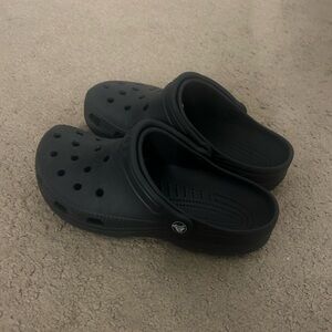 Women’s black Crocs